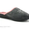 Lollans FJB 5024 - Pantoufle Mule Femme Gris Rose
