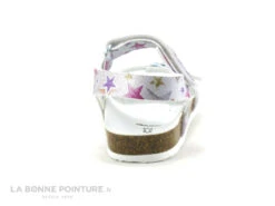 Geox ADRIEL J028MC Silver - Argent - Etoiles Multicolores Sandale Fille -France Chaussure Soldes 2024 cd24607c73b9e66c561f35ea11d5d5ef 2707801 157096