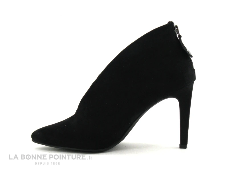 Marco Tozzi 2-25019-27 Black - Escarpin Montant Talon Haut - Zip 3 Marco Tozzi 2-25019-27 Black - Escarpin Montant Talon Haut - Zip – Image 3