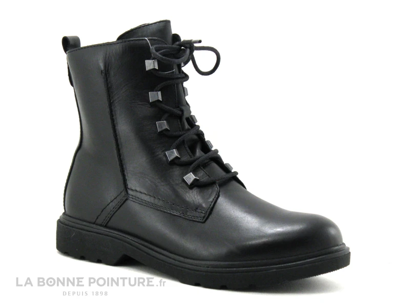 Marco Tozzi 2-25276-27 Black Nappa Boots Femme Lacets Zip 1 Marco Tozzi 2-25276-27 Black Nappa Boots Femme Lacets Zip