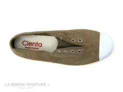 Cienta 70997-46 Beige - Basket Sans Lacet - Toile Beige -France Chaussure Soldes 2024 cd24607c73b9e66c561f35ea11d5d5ef a304701 181864