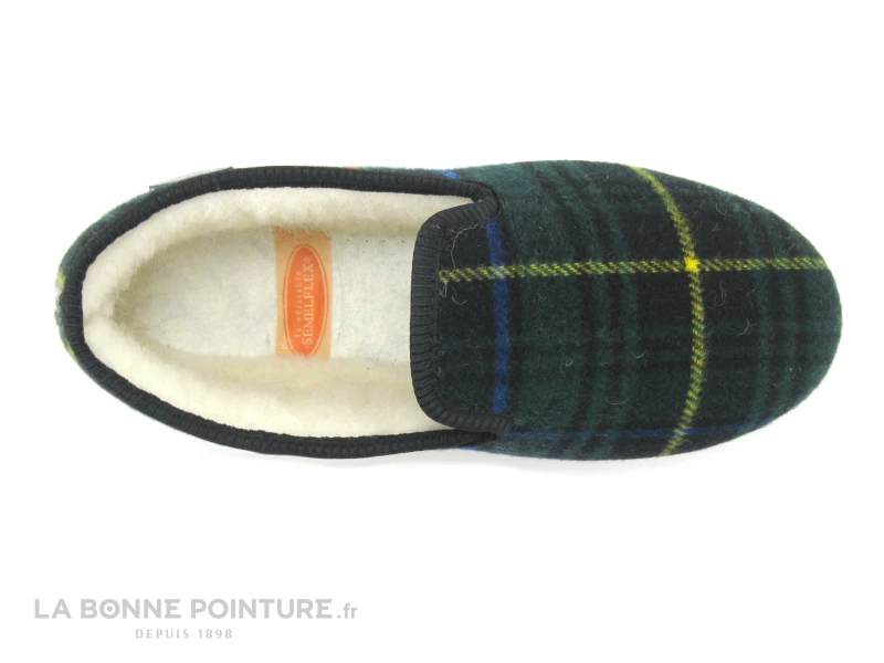 Semelflex Calolene Ecossais - Chausson Fourre 6 Semelflex Calolene Ecossais - Chausson Fourre – Image 6