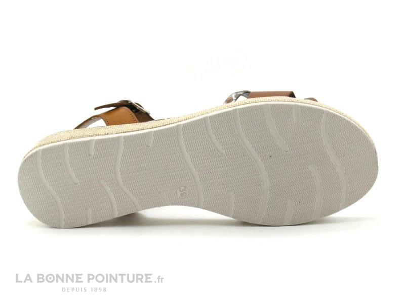 Jordana 3424 Cuero - Sandale Marron Femme - Semelle Compensee 6 Jordana 3424 Cuero - Sandale Marron Femme - Semelle Compensee – Image 6