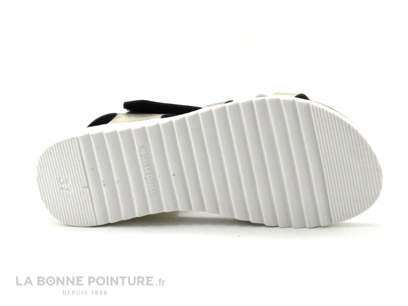 Autenti 6811911 Gold - Sandale Fille Or - Blanc - Velcro 4 Autenti 6811911 Gold - Sandale Fille Or - Blanc - Velcro – Image 4