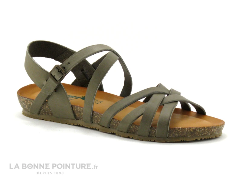 Bionatura 85A2136 Kaki - Sandale Femme 4 Bionatura 85A2136 Kaki - Sandale Femme – Image 4