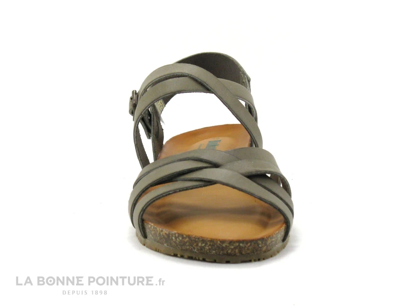 Bionatura 85A2136 Kaki - Sandale Femme 2 Bionatura 85A2136 Kaki - Sandale Femme – Image 2
