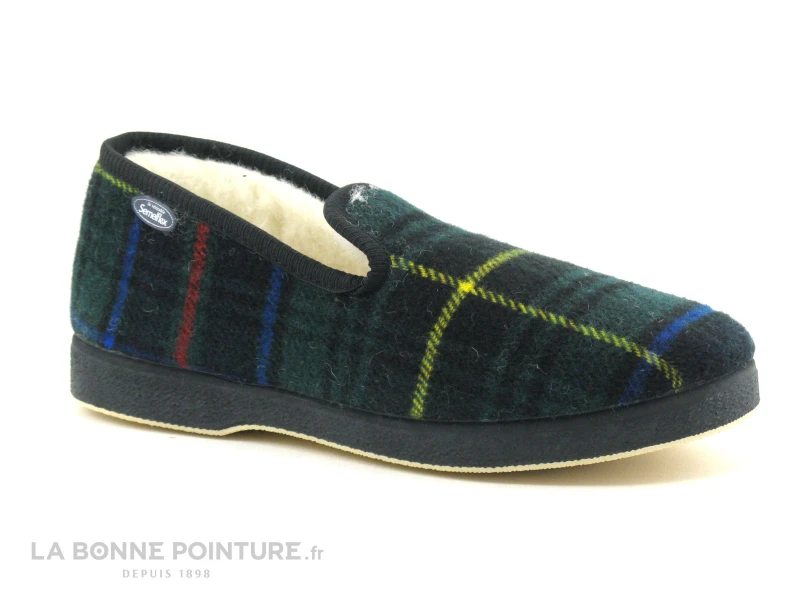 Semelflex Calolene Ecossais - Chausson Fourre 1 Semelflex Calolene Ecossais - Chausson Fourre