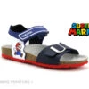 Geox Super Mario J258LC Navy Royal - Sandale Bleu Marine GARCON