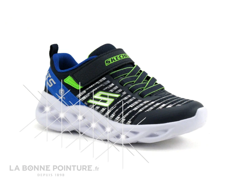 Skechers 401650L Twisty Brights Novlo - Basket Enfant 1 Skechers 401650L Twisty Brights Novlo - Basket Enfant