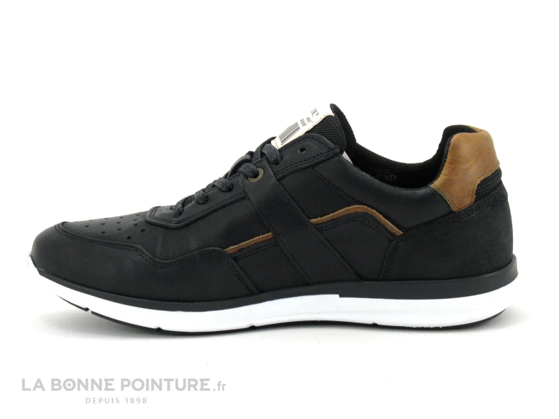 Jooze J5601 V44 Noir - Sneakers Homme Cuir Noir 3 Jooze J5601 V44 Noir - Sneakers Homme Cuir Noir – Image 3