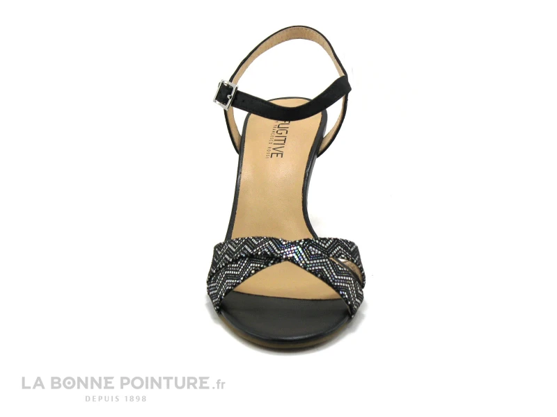 Fugitive PRIVA Noir Sandale Talon 2 Fugitive PRIVA Noir Sandale Talon – Image 2