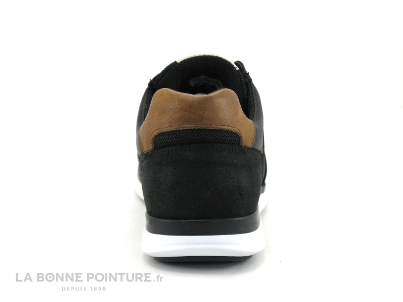 Jooze J5601 V44 Noir - Sneakers Homme Cuir Noir 4 Jooze J5601 V44 Noir - Sneakers Homme Cuir Noir – Image 4