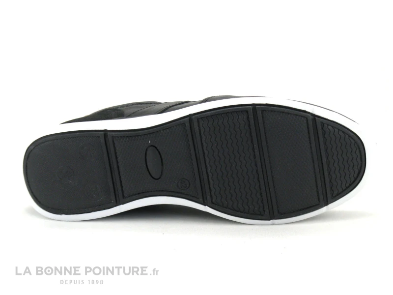 Jooze J5601 V44 Noir - Sneakers Homme Cuir Noir 7 Jooze J5601 V44 Noir - Sneakers Homme Cuir Noir – Image 7