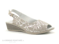 Morans WELDOR - Beige - Gris Metal - Nu-pieds Talon Compense -France Chaussure Soldes 2024 cd24607c73b9e66c561f35ea11d5d5ef img 0465.jpg 146187