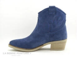 Caty Kivala TEXAS Velours Bleu - Boots Femme -France Chaussure Soldes 2024 cd24607c73b9e66c561f35ea11d5d5ef img 0503.jpg 117997
