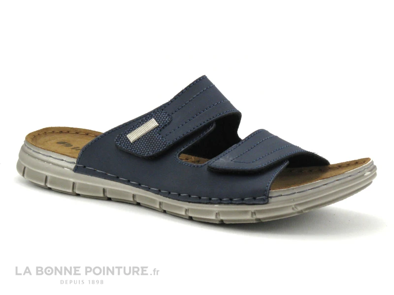 Inblu DT31RY01 Bleu Marine - Brides Velcro - Mule Homme 1 Inblu DT31RY01 Bleu Marine - Brides Velcro - Mule Homme