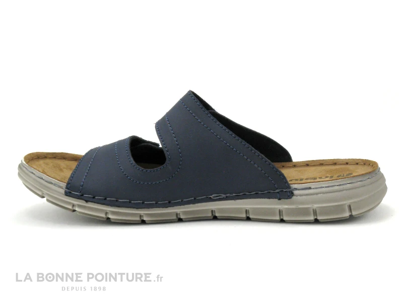 Inblu DT31RY01 Bleu Marine - Brides Velcro - Mule Homme 2 Inblu DT31RY01 Bleu Marine - Brides Velcro - Mule Homme – Image 2