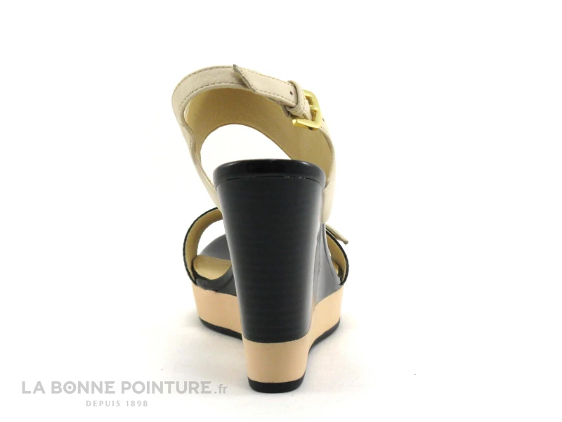 Geox JANIRA D82P6E 08502 C8616 - Skin Black - Sandale Compensee 4 Geox JANIRA D82P6E 08502 C8616 - Skin Black - Sandale Compensee – Image 4