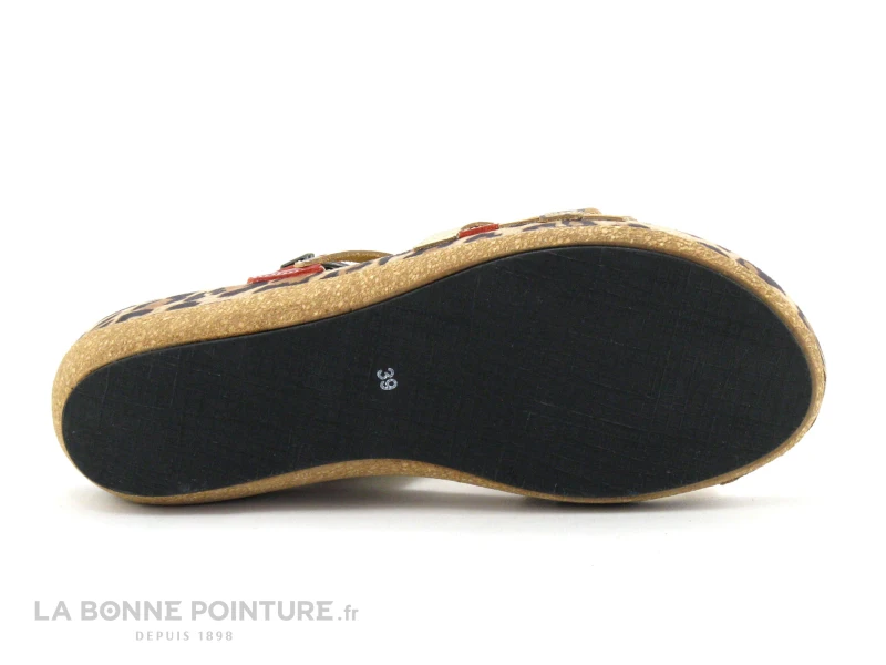 Pedi Girl YALORK Nude Rouge - Sandale Mode Et Confort Femme 6 Pedi Girl YALORK Nude Rouge - Sandale Mode Et Confort Femme – Image 6