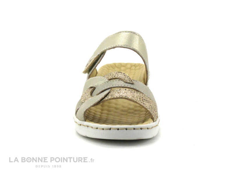 Pedi Girl CHAHID Platine - Mule Confort Femme 2 Pedi Girl CHAHID Platine - Mule Confort Femme – Image 2