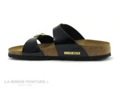 Birkenstock SIDNEY Birko Flor Vernis Noir - Boucle Or - BK1000551- Mule -France Chaussure Soldes 2024 cd24607c73b9e66c561f35ea11d5d5ef img 0676.jpg 160792