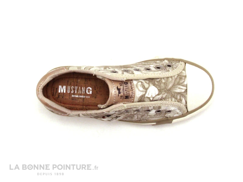 Mustang Shoes 5024 401 4 Beige - Basket Ville Fille 6 Mustang Shoes 5024 401 4 Beige - Basket Ville Fille – Image 6