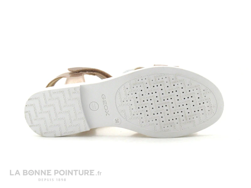 Geox KARLY Rose - J5235D - Sandale Fille Rose Metallise 5 Geox KARLY Rose - J5235D - Sandale Fille Rose Metallise – Image 5