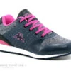 Kappa PHYLER 2 KID Blue Infinity Pink - Basket Fille