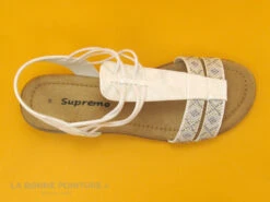 Supremo 802360300 Blanc - Brides Perles - Sandale Femme -France Chaussure Soldes 2024 cd24607c73b9e66c561f35ea11d5d5ef img 0927.jpg 143832