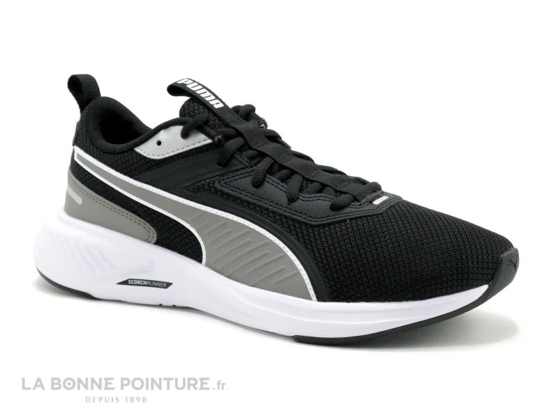 Puma Scorch Runner Noir Gris - Chaussure Sport Jr 5 Puma Scorch Runner Noir Gris - Chaussure Sport Jr – Image 5