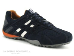 Geox U4207K Uomo Snake Navy - Basket Basse Homme