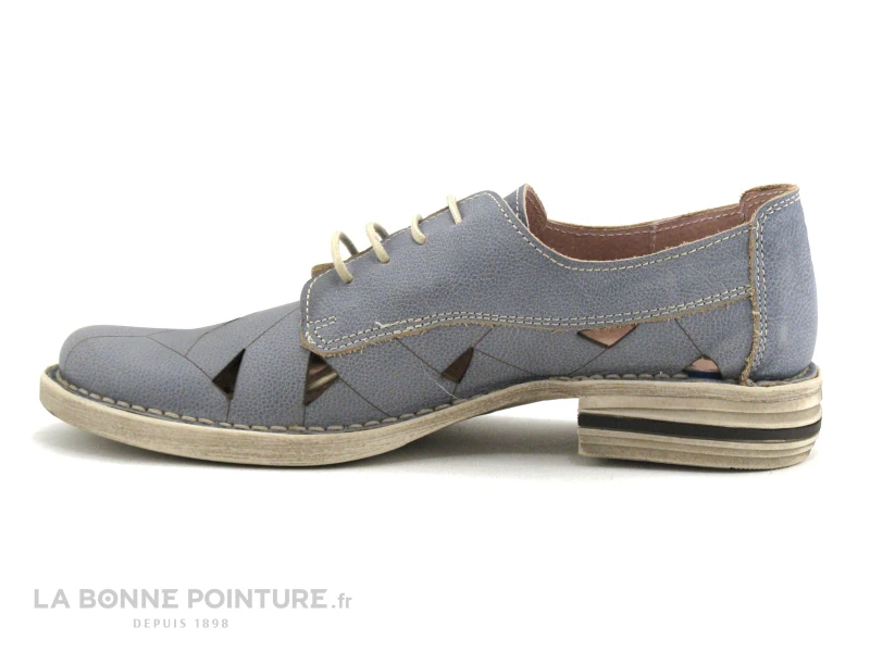 Alce Shoes 8868 Gris Bleu - Chaussure Basse Femme 3 Alce Shoes 8868 Gris Bleu - Chaussure Basse Femme – Image 3