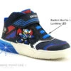 Geox Basket Pixel J269YB Gray Jay - Navy - Lt Blue - Basket Montante