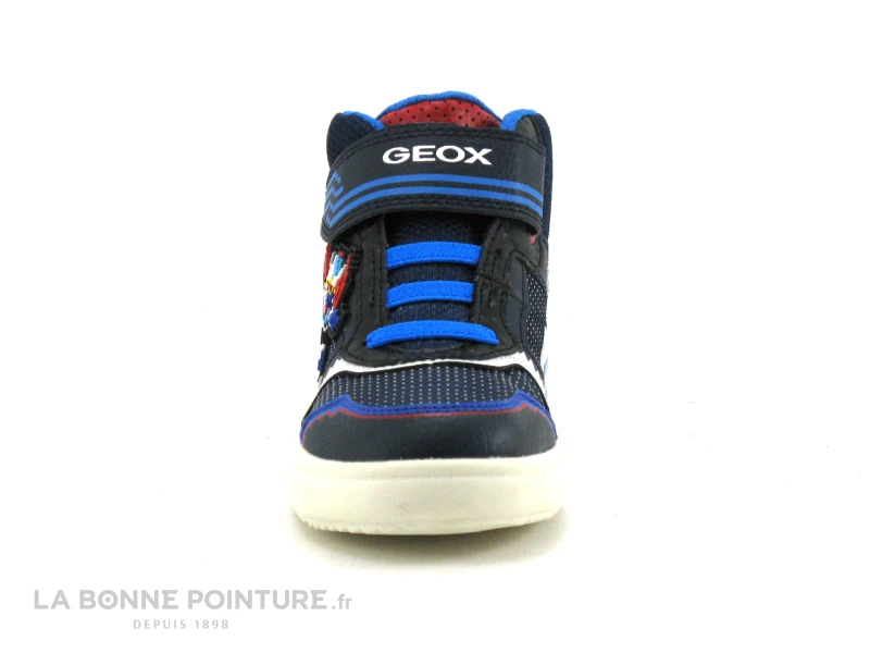 Geox Basket Pixel J269YB Gray Jay - Navy - Lt Blue - Basket Montante 2 Geox Basket Pixel J269YB Gray Jay - Navy - Lt Blue - Basket Montante – Image 2