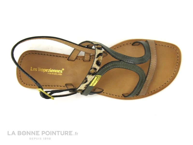 Tropeziennes HONI 23274 Kaki Multi - Leopard - Sandale 6 Tropeziennes HONI 23274 Kaki Multi - Leopard - Sandale – Image 6