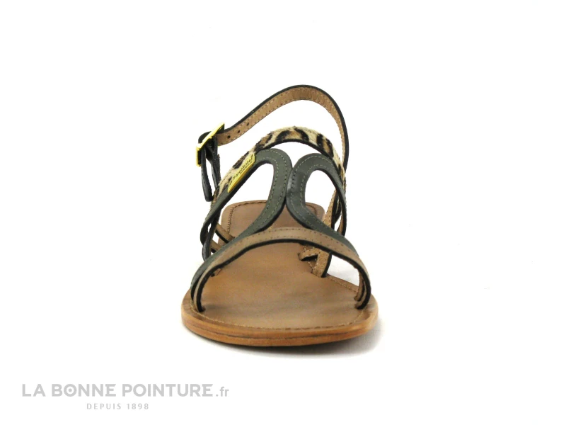 Tropeziennes HONI 23274 Kaki Multi - Leopard - Sandale 2 Tropeziennes HONI 23274 Kaki Multi - Leopard - Sandale – Image 2