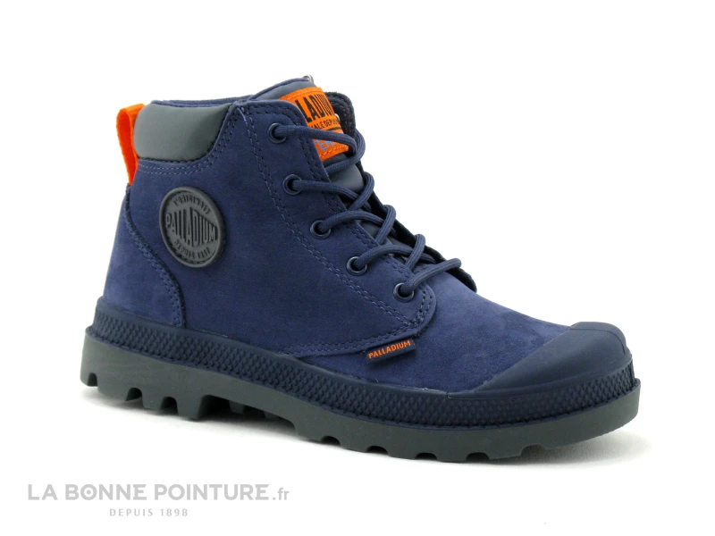 Palladium HI CUFF 21H77122 - Mood Indigo - Bottillon Bleu Marine Enfant 1 Palladium HI CUFF 21H77122 - Mood Indigo - Bottillon Bleu Marine Enfant