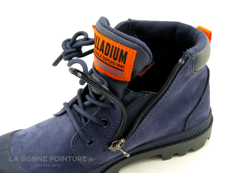 Palladium HI CUFF 21H77122 - Mood Indigo - Bottillon Bleu Marine Enfant 3 Palladium HI CUFF 21H77122 - Mood Indigo - Bottillon Bleu Marine Enfant – Image 3