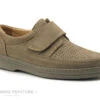 Celferi 2MV Beige - Chaussure Velcro Homme