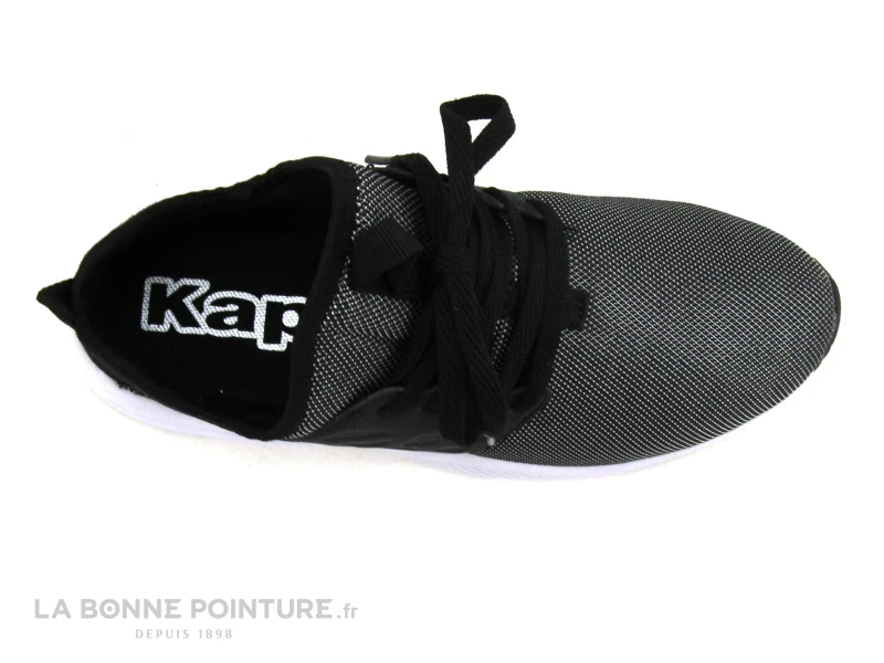 Kappa San Antonio Noir Gris 304NFQ0 - Chaussure Sport Femme 6 Kappa San Antonio Noir Gris 304NFQ0 - Chaussure Sport Femme – Image 6