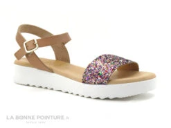 Kaola 3481 Glitter Multicolore - Marron - Sandale Femme -France Chaussure Soldes 2024 cd24607c73b9e66c561f35ea11d5d5ef img 1268.jpg 148215