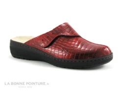 Semelflex Sabot Venise 2 Rouge Verni Croco