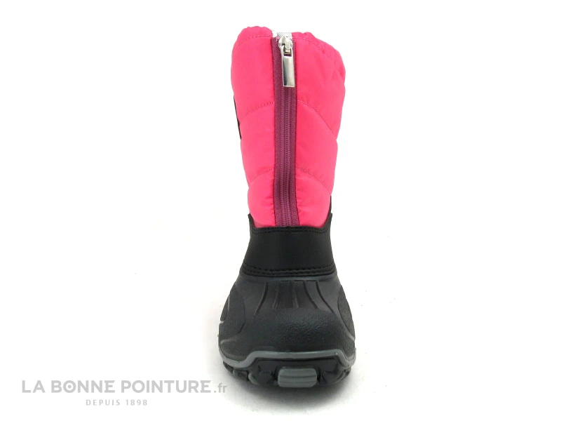 OLANG BMX Fuxia Rose Noir Botte Neige Fille 2 OLANG BMX Fuxia Rose Noir Botte Neige Fille – Image 2