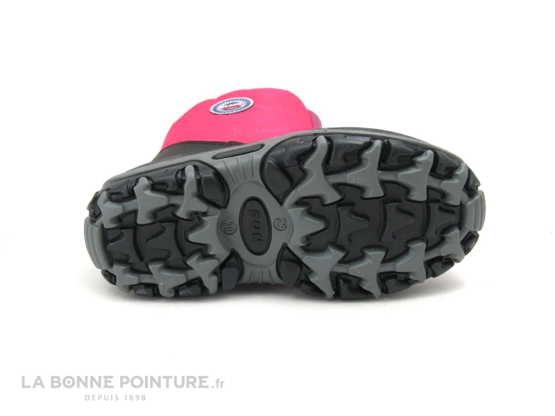 OLANG BMX Fuxia Rose Noir Botte Neige Fille 7 OLANG BMX Fuxia Rose Noir Botte Neige Fille – Image 7