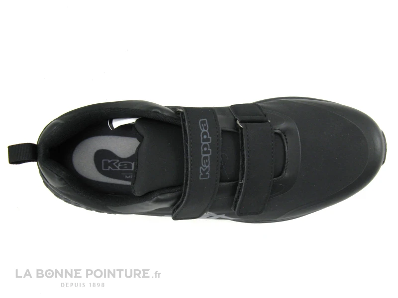 Kappa GLINCH 2V 341D5LW A07 Black - Basket Noire Homme 2 Scratches 4 Kappa GLINCH 2V 341D5LW A07 Black - Basket Noire Homme 2 Scratches – Image 4