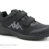 Kappa GLINCH 2V 341D5LW A07 Black - Basket Noire Homme 2 Scratches