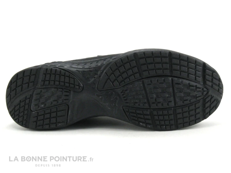 Kappa GLINCH 2V 341D5LW A07 Black - Basket Noire Homme 2 Scratches 6 Kappa GLINCH 2V 341D5LW A07 Black - Basket Noire Homme 2 Scratches – Image 6