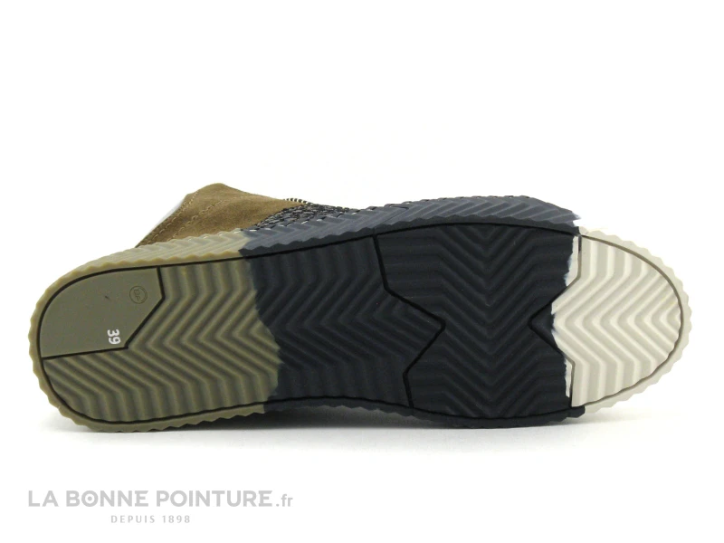 La Vie Est Belle - FUSAIN - Bronze Marron Noir - Basket Montante 7 La Vie Est Belle - FUSAIN - Bronze Marron Noir - Basket Montante – Image 7