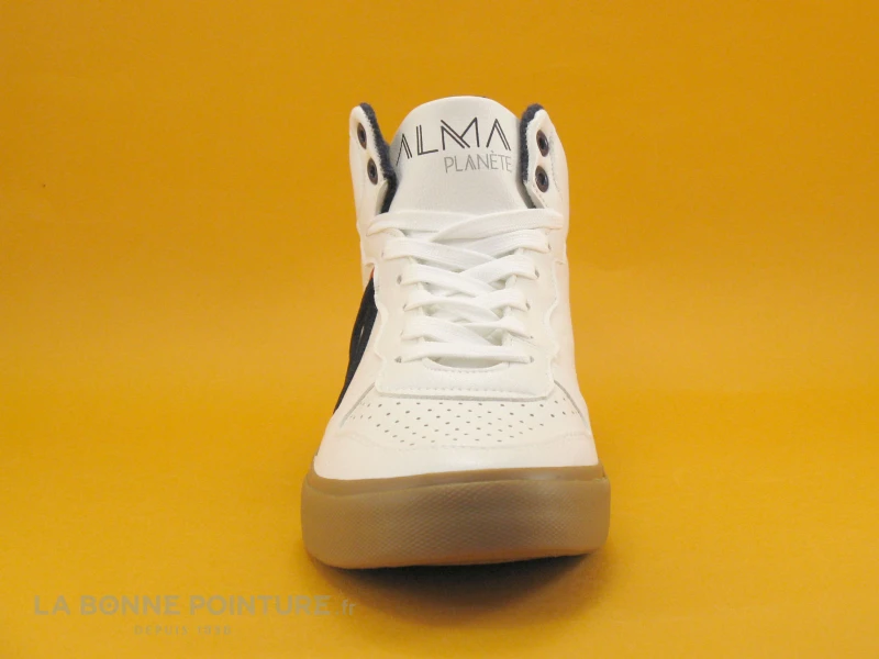 Alma Planete VULCANO Montant Blanc - Basket Montante Blanche Homme 2 Alma Planete VULCANO Montant Blanc - Basket Montante Blanche Homme – Image 2