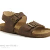 Bopy EDOUARDO Marron - Sandale Reglable GARCON Junior